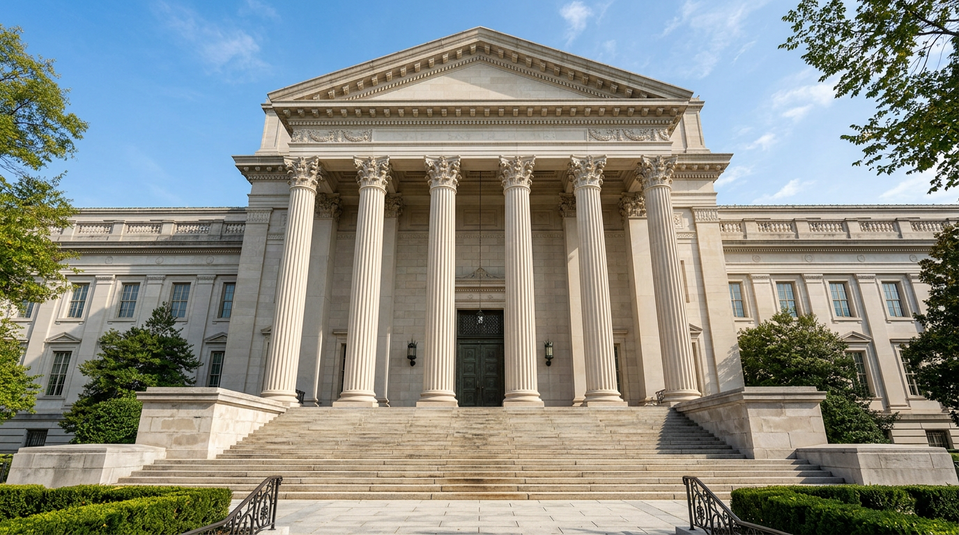 The federal courthouse of the U.S. Court of Appeals for Veterans Claims