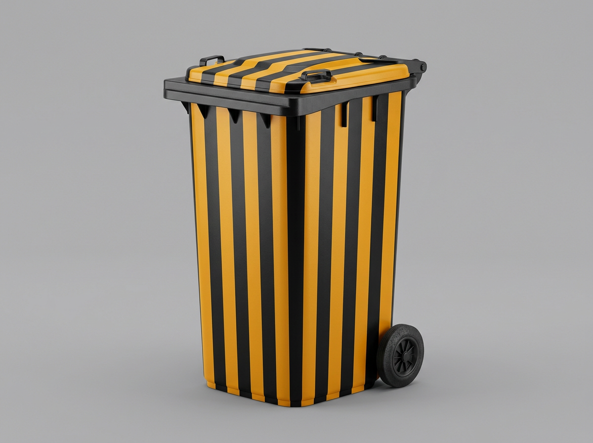 Amber & Black Stripes Full Wrap