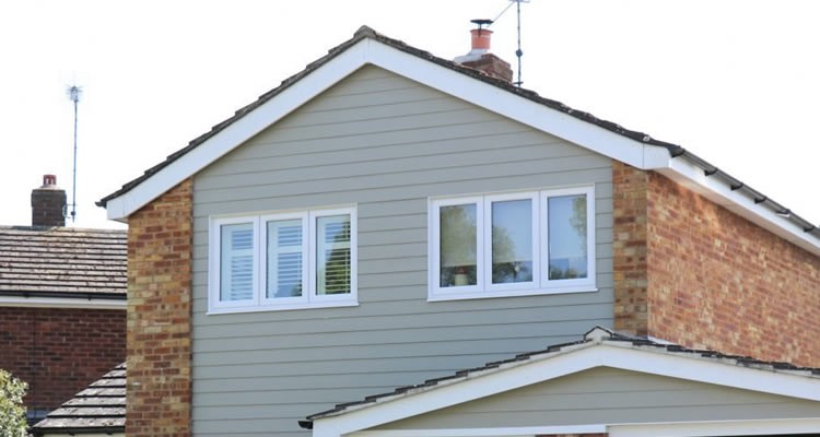 UPVC cladding transformation on residential property