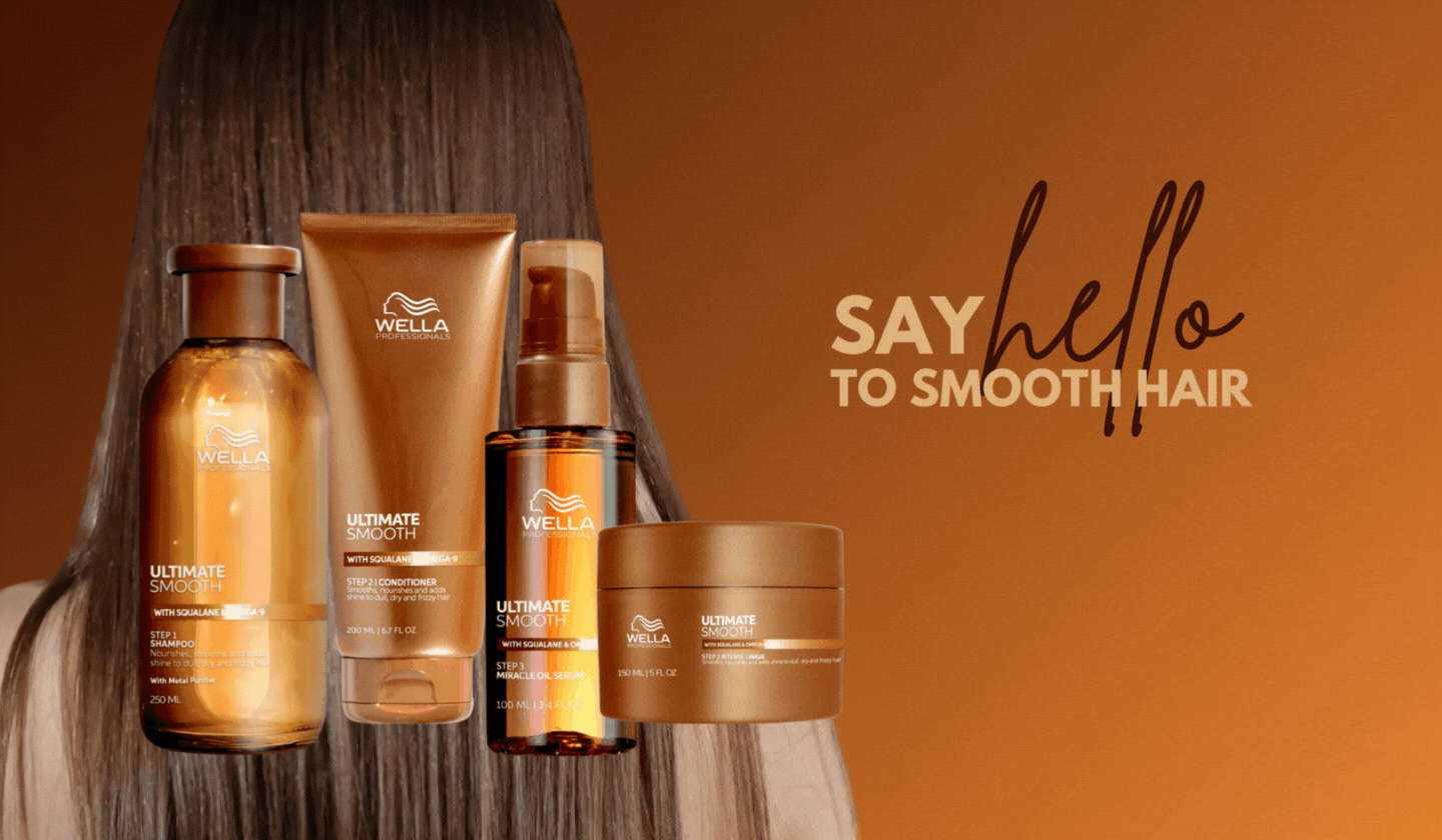 Produtos Wella Professional utilizados no Escova Lab