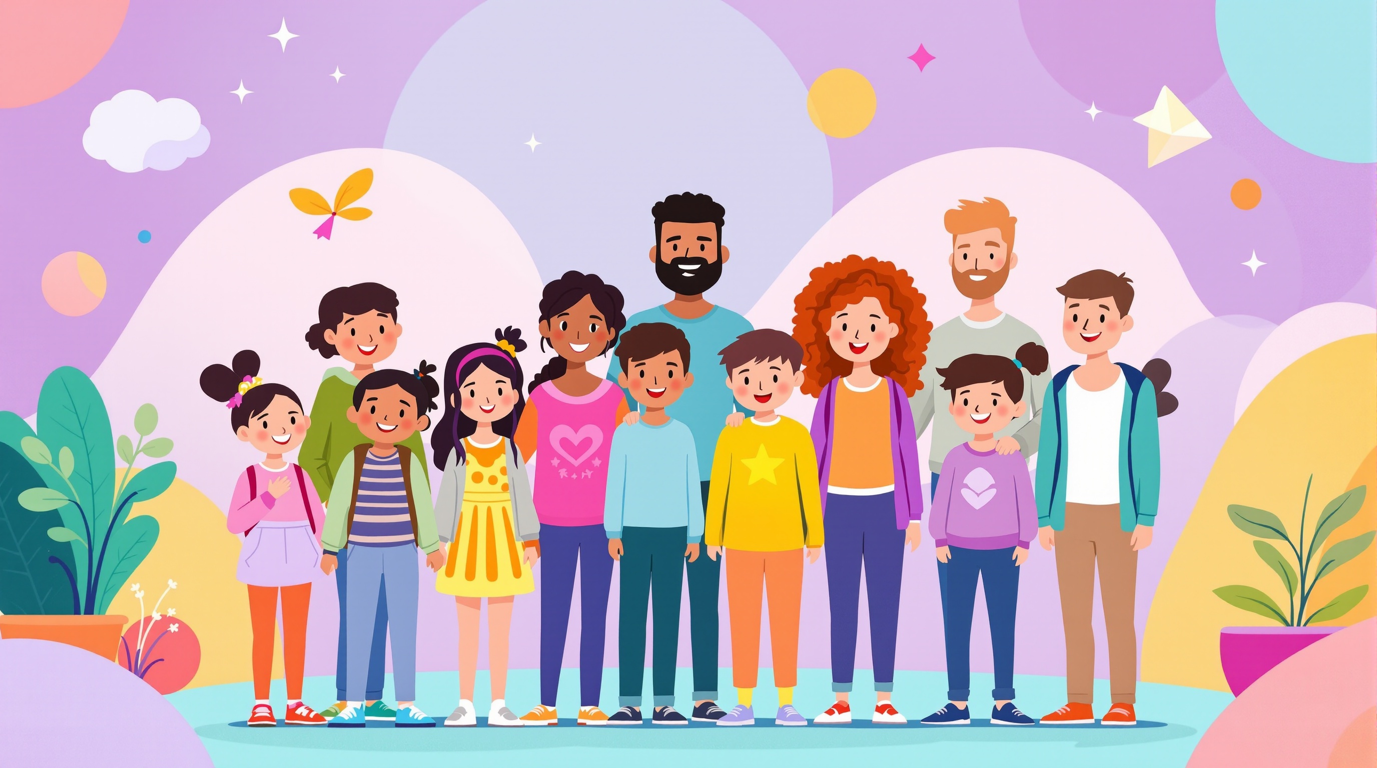 Espaço Puberê - Crianças e adolescentes felizes