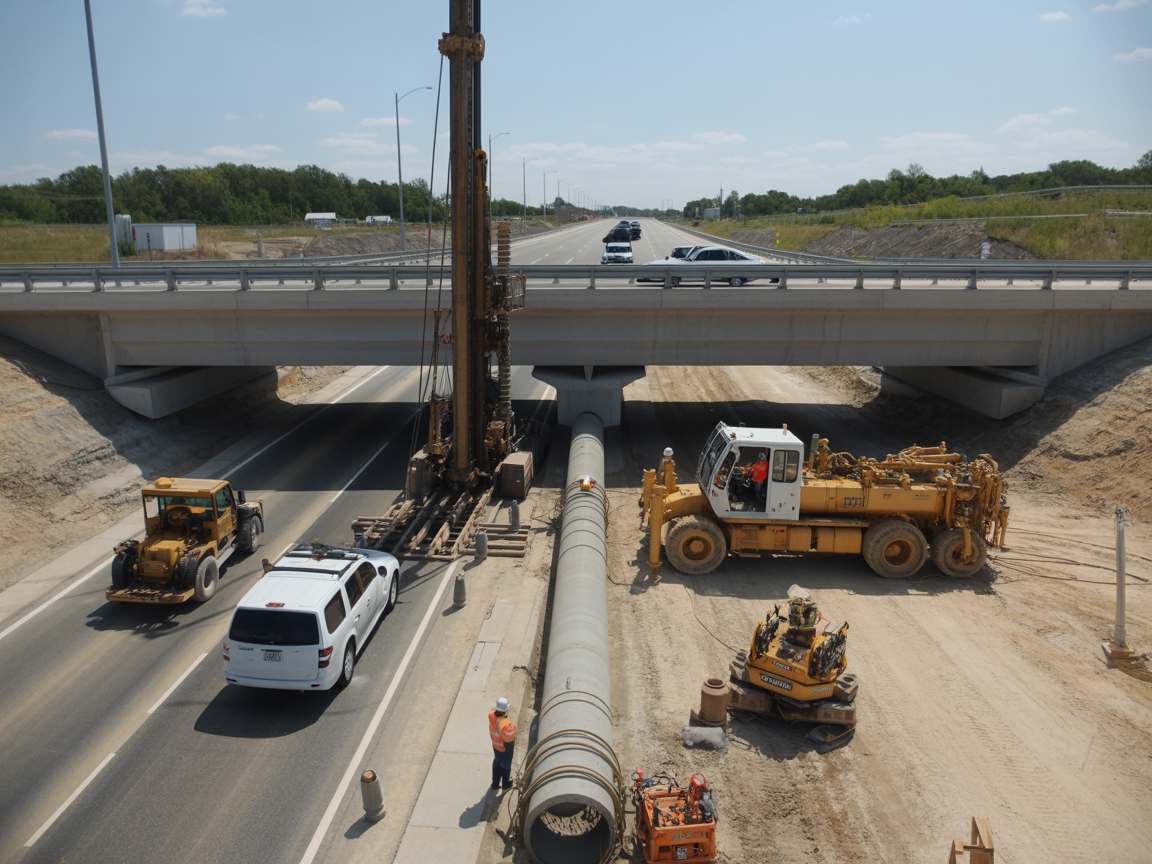 Underground construction site