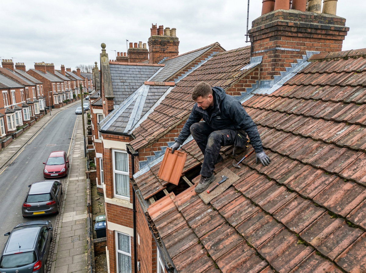 Roof Repairs work example 2