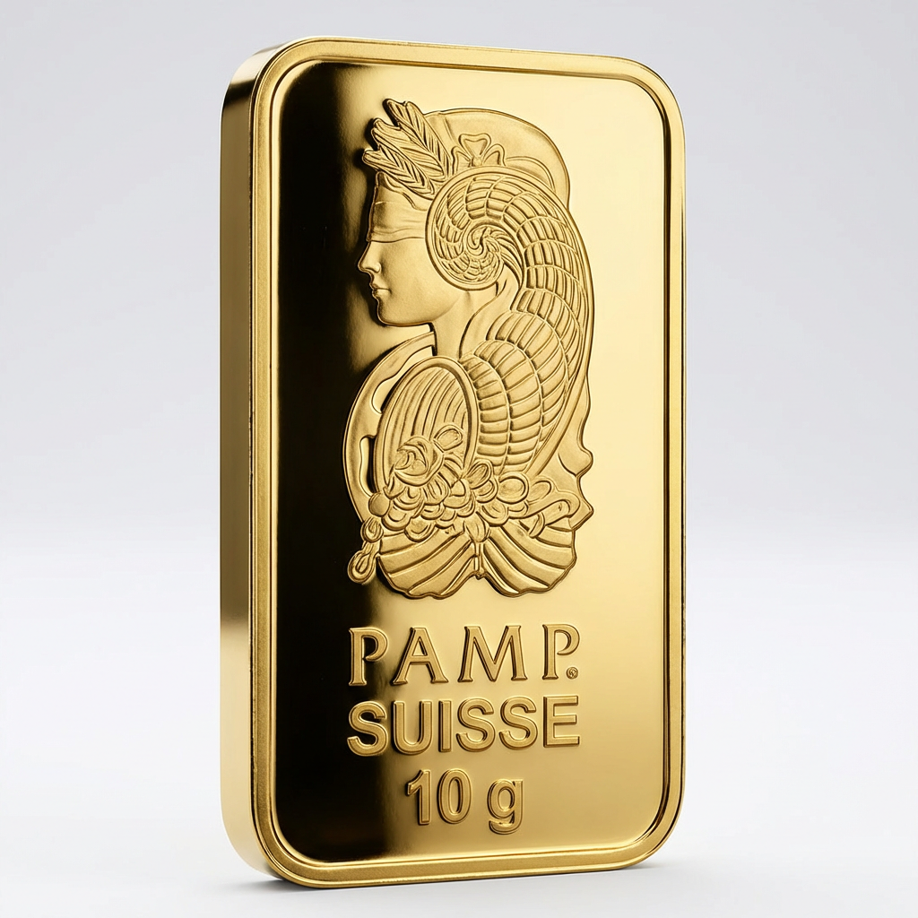 PAMP Suisse 10 Gram Fortuna Gold Bar