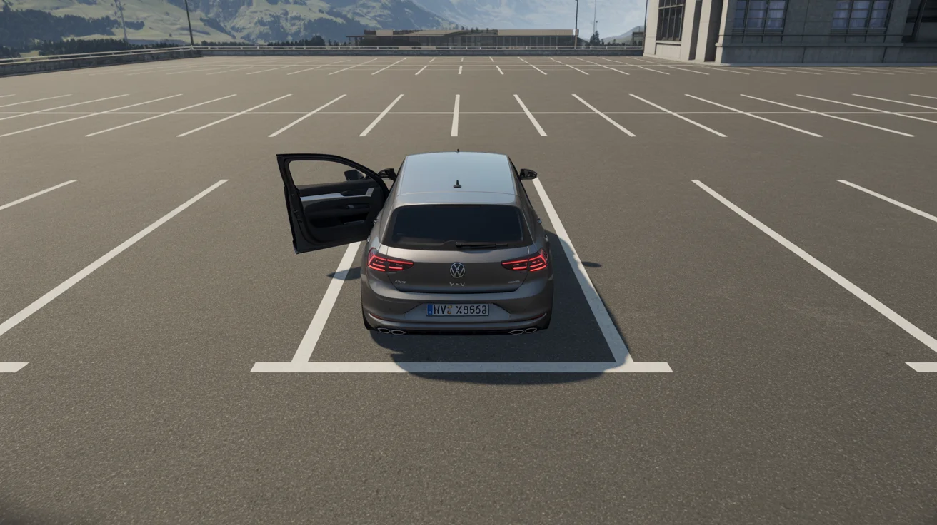 Parkieren wie ein Profi: Die 3-Punkte-Methode