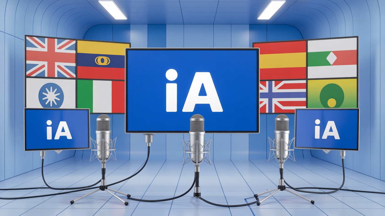 Locuciones multilenguaje con IA