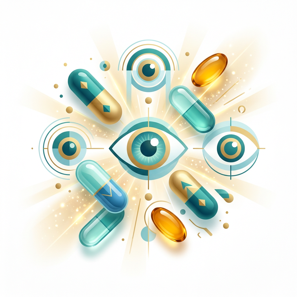 MacuHealth MacuHealth Plus+ eye health supplement illustration