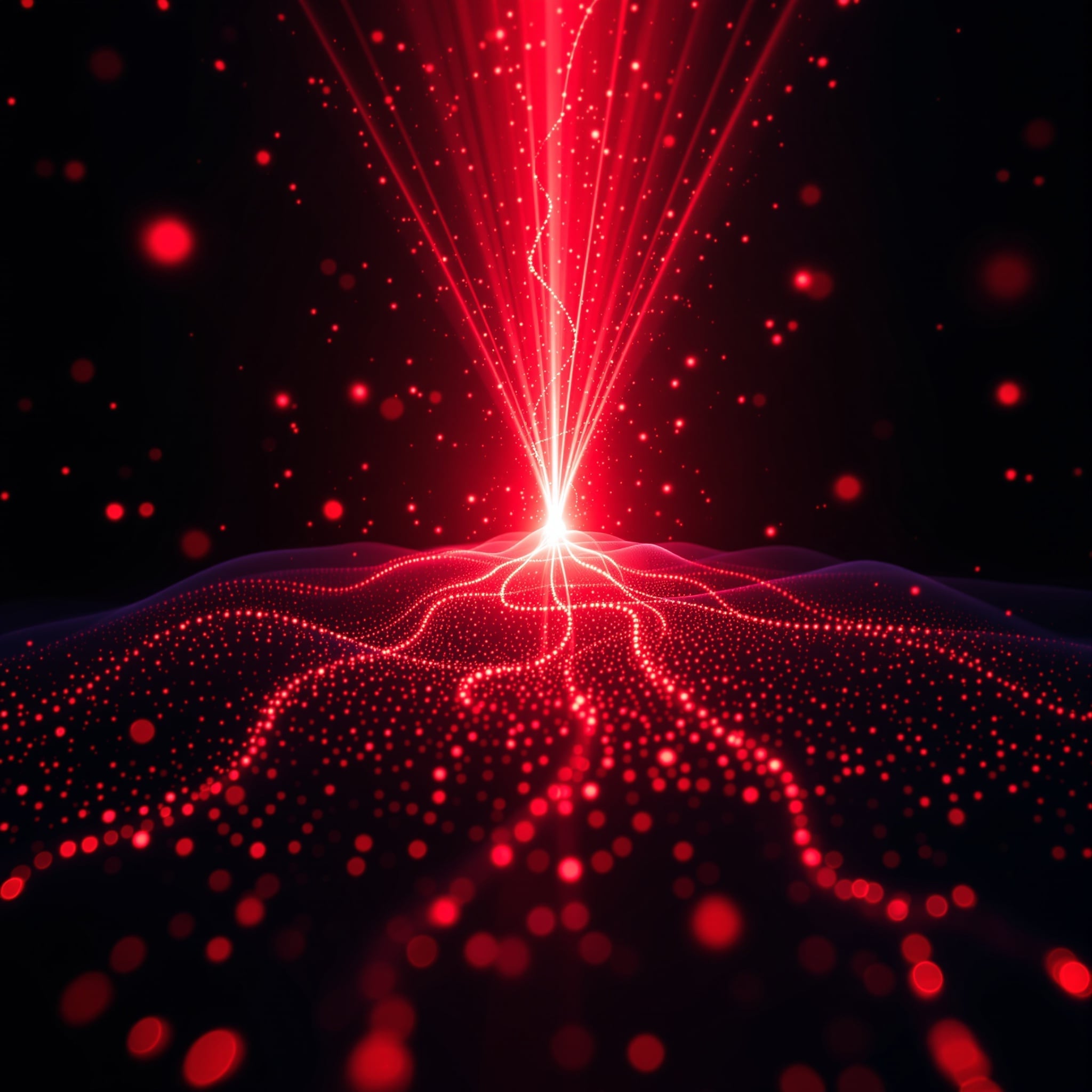 Visualización de longitud de onda 635 nm - LUZ ROJA
