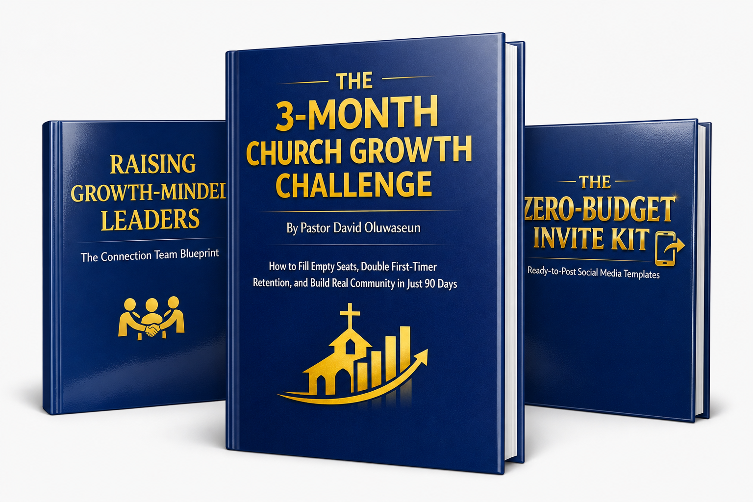 Complete Bundle — The 3-Month Church Growth Challenge + Bonus 1 + Bonus 2