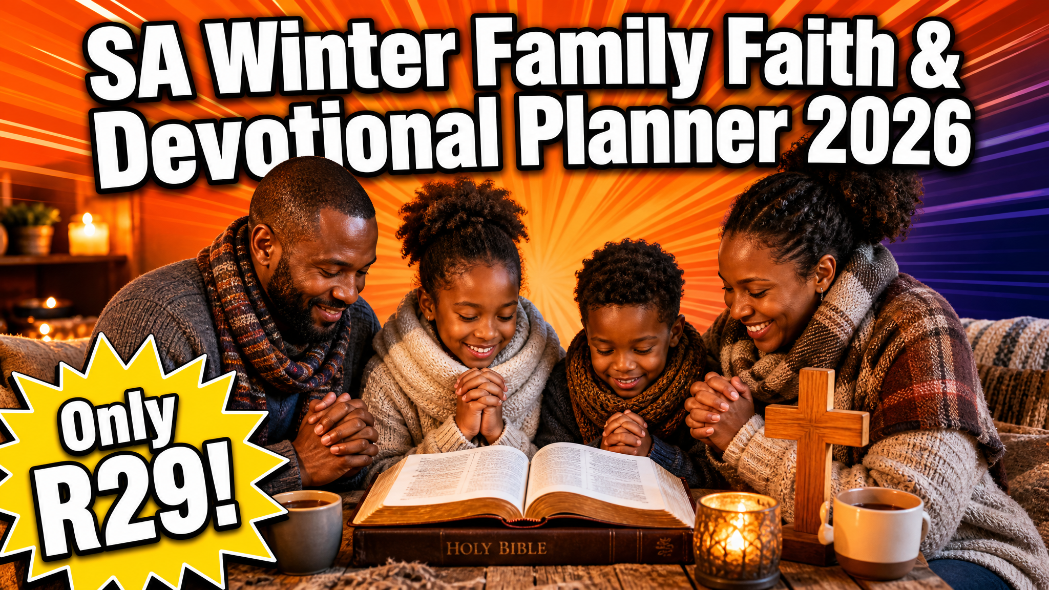 SA Winter Family Faith & Devotional Planner 2026