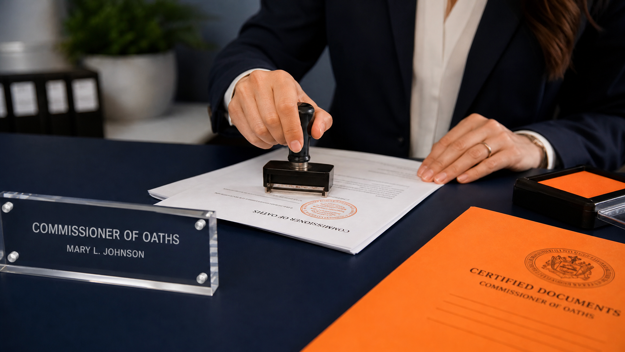 Commissioner of Oaths