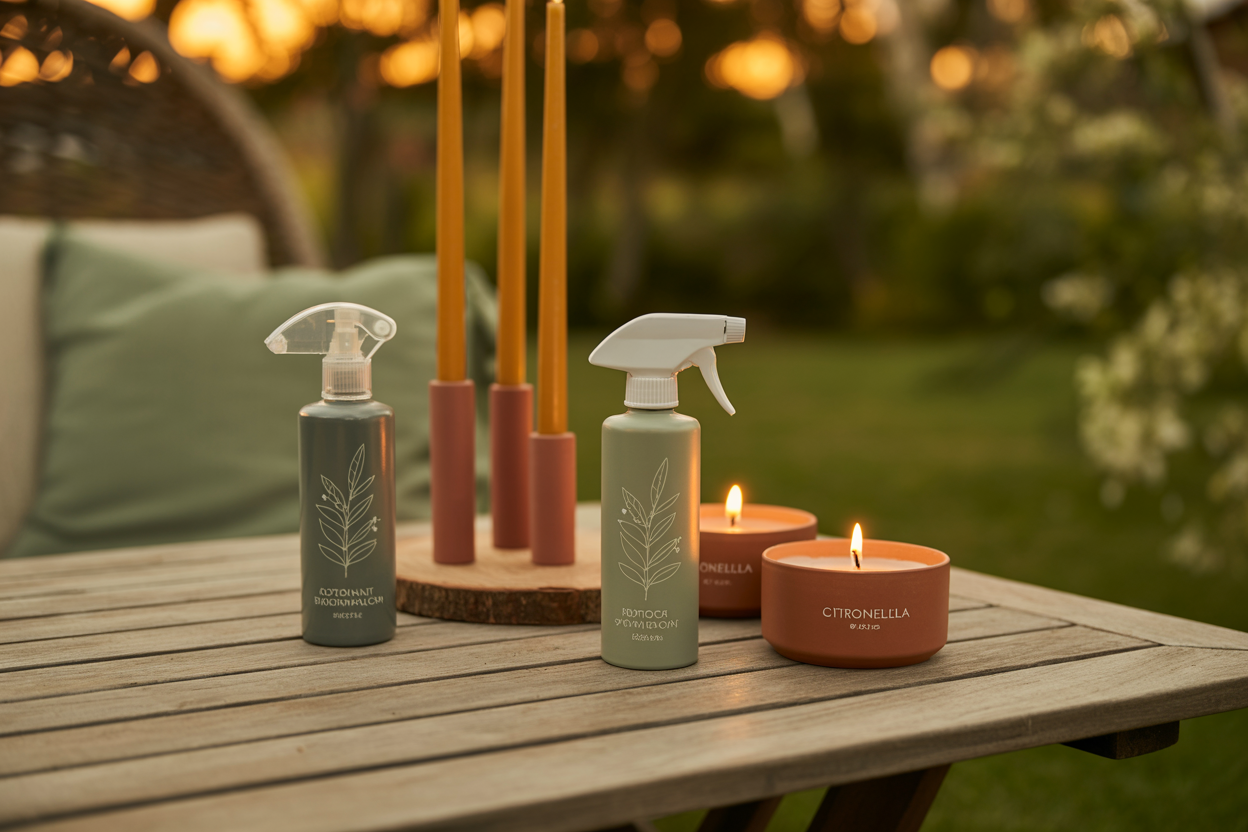 Natural Bug Repellent with Essential Oils