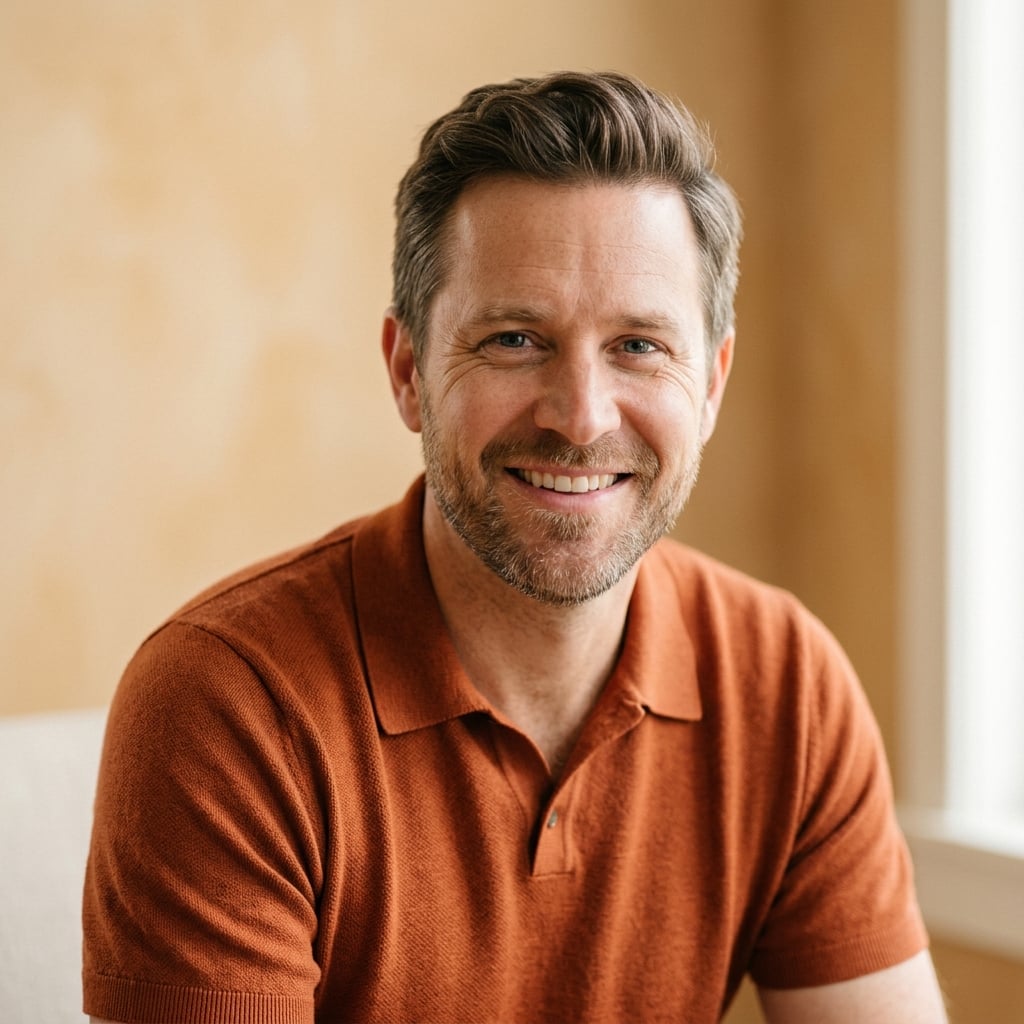 Portrait of James Mitchell, Peer Support Coordinator