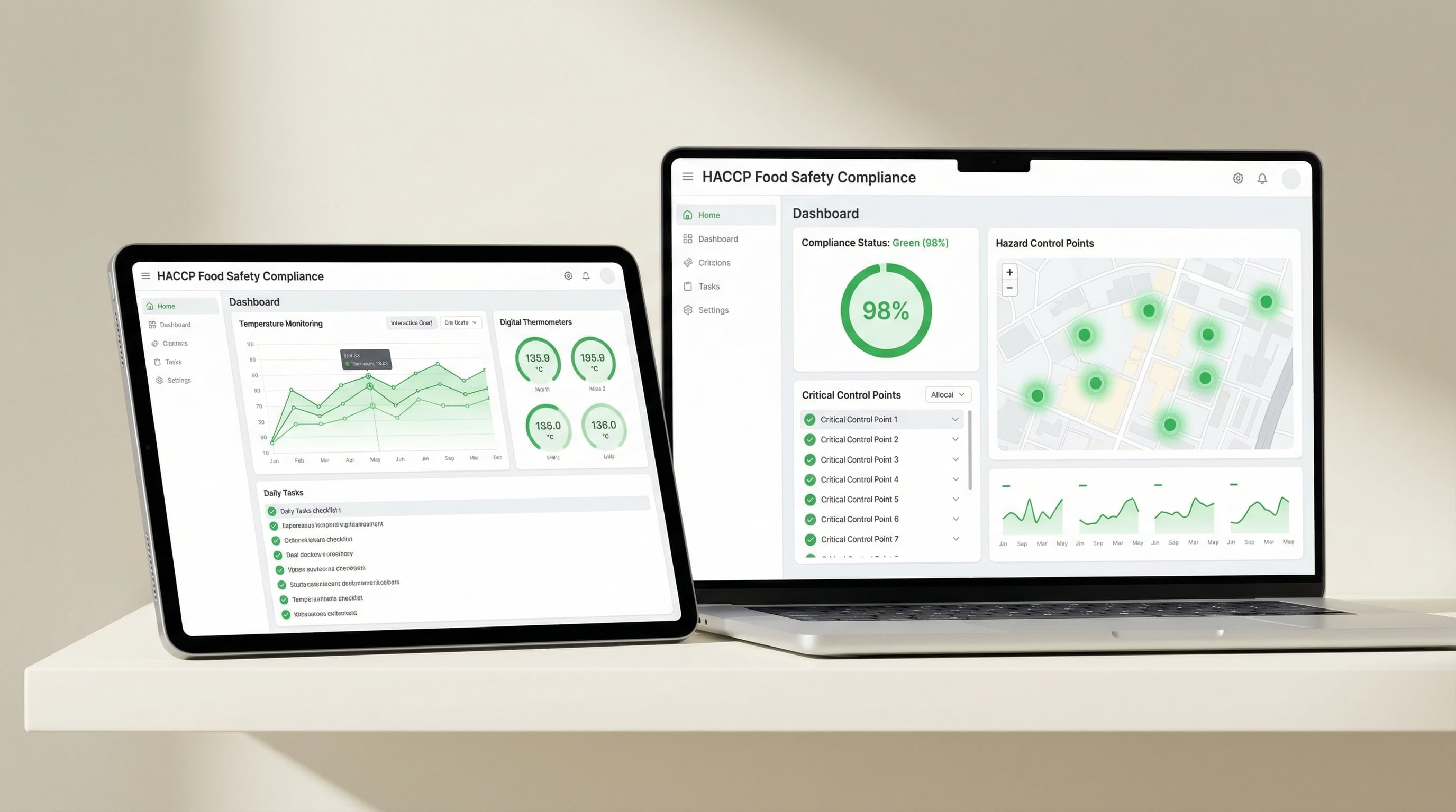 HACCP-Manager – Screenshot