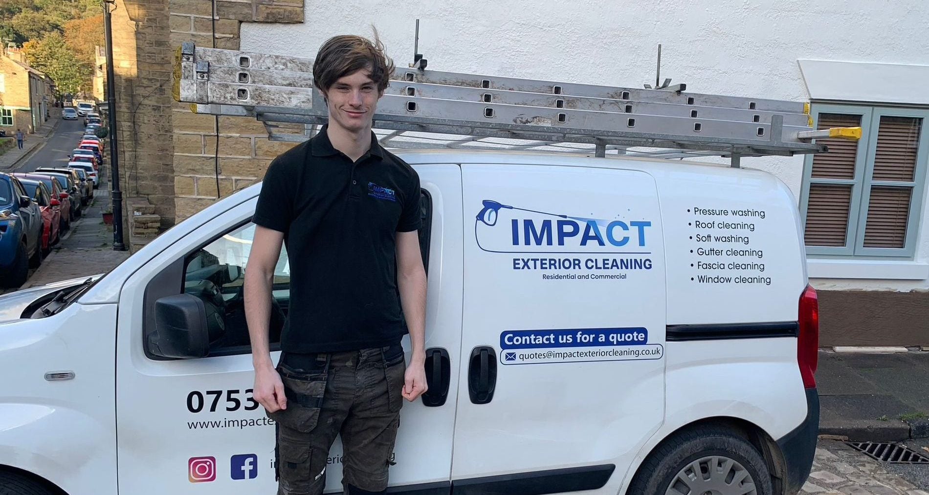 Commercial building exterior cleaning – Manchester City Centre