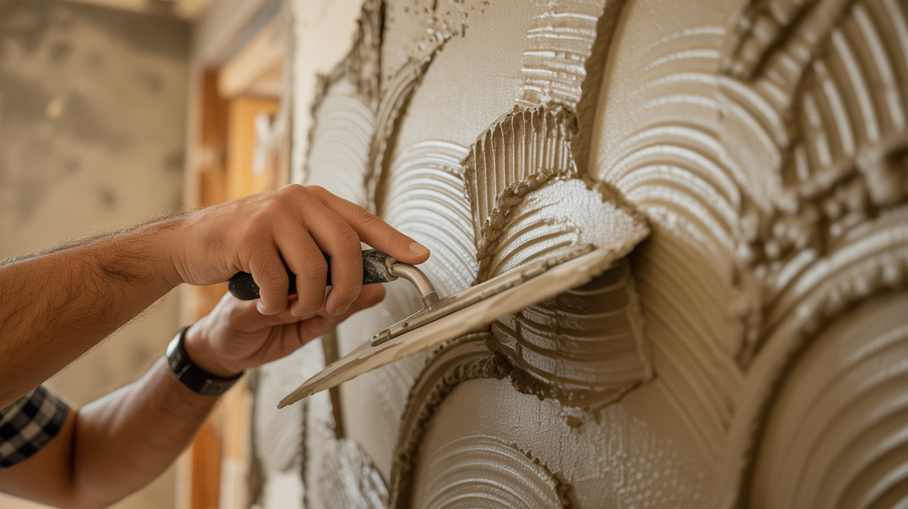 Stucco Veneziano Detailarbeit