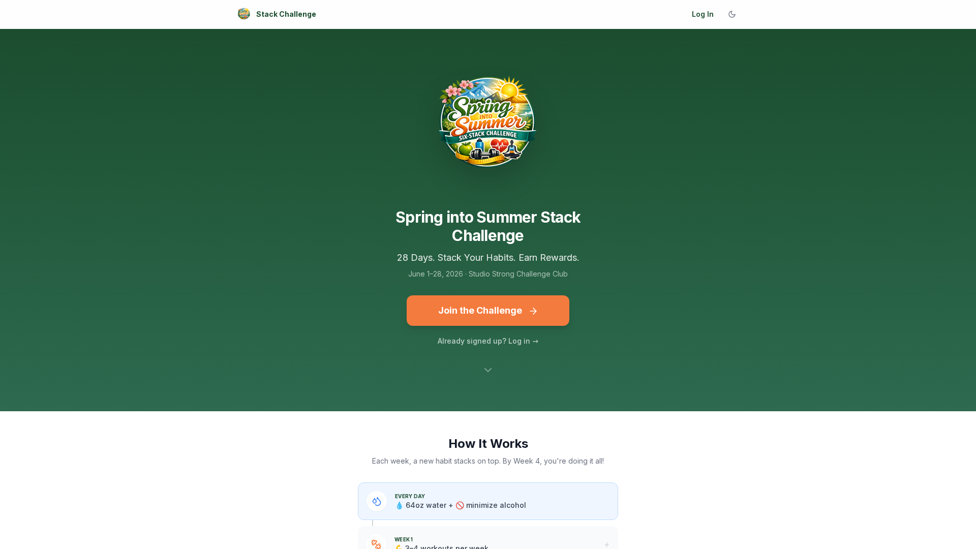 Stack Challenge challenge imagery