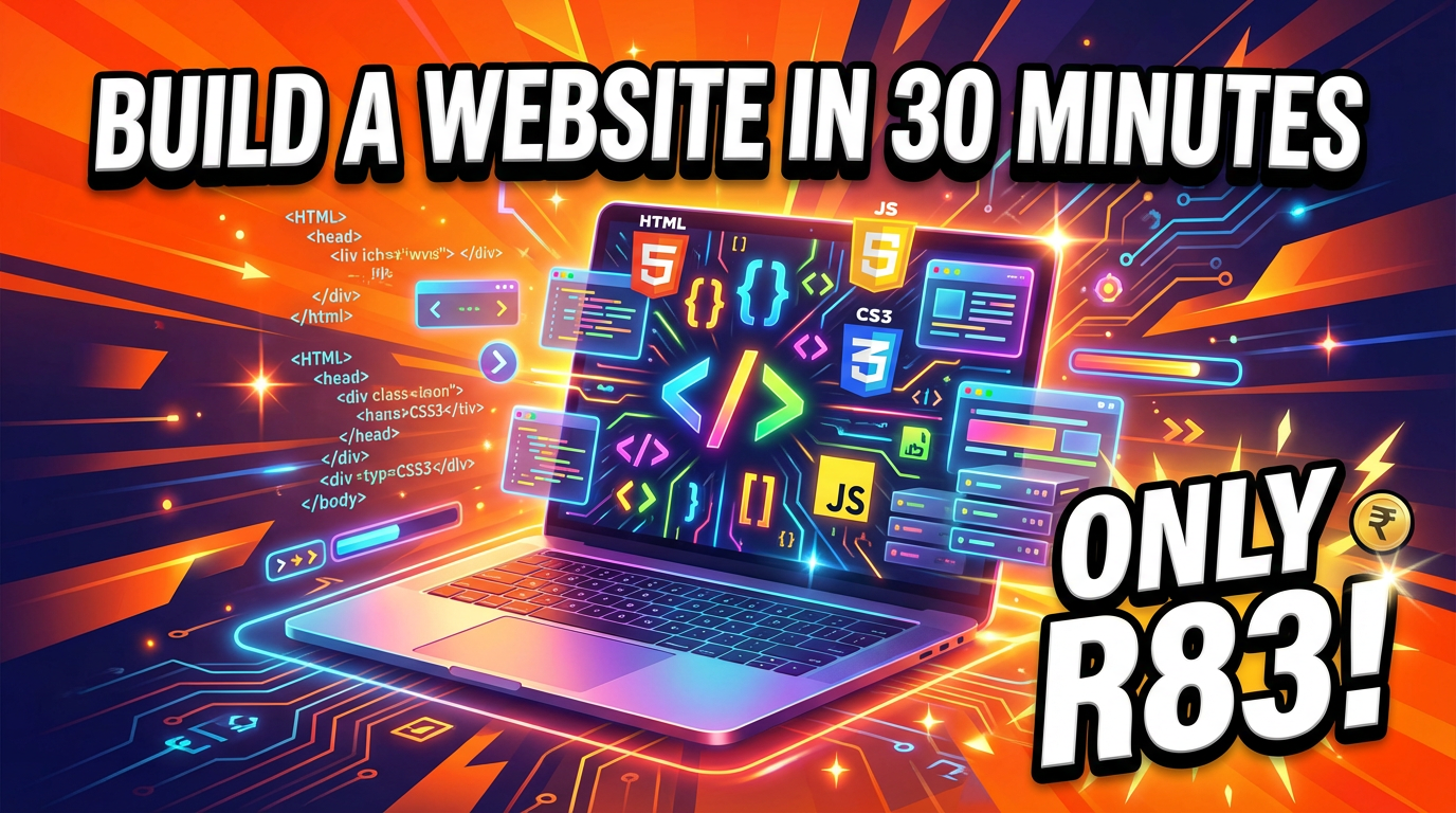Build a Website in 30 Minutes