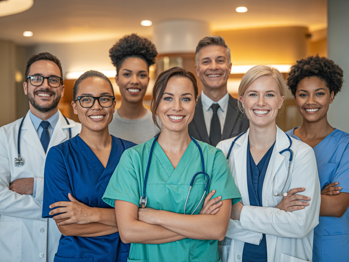 TCH Care diverse team of healthcare and support workers