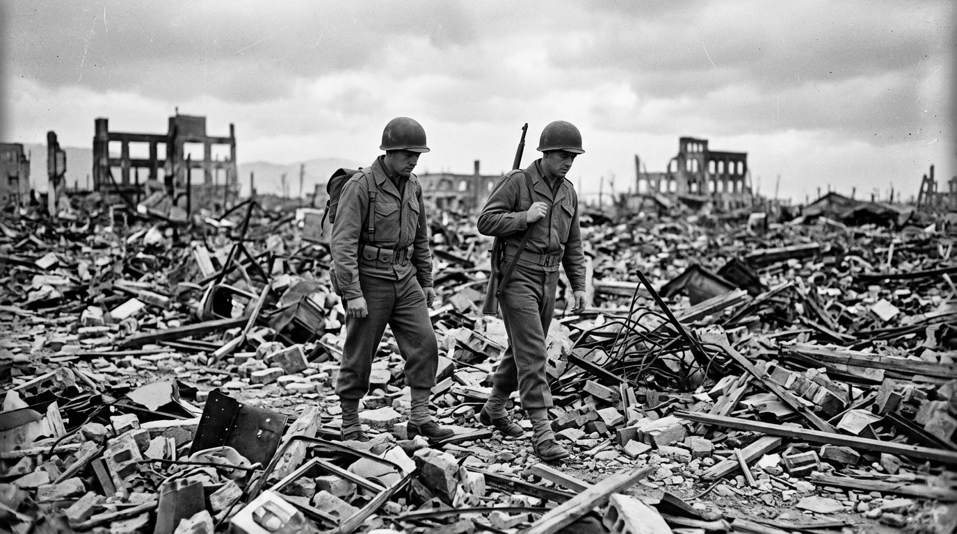 Hiroshima or Nagasaki occupation