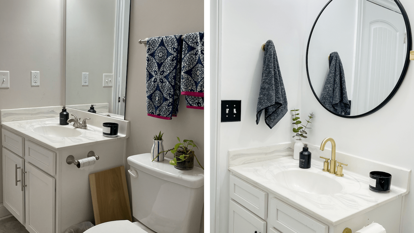 Lüks Banyo Yenileme - Öncesi Sonrası Tadilat