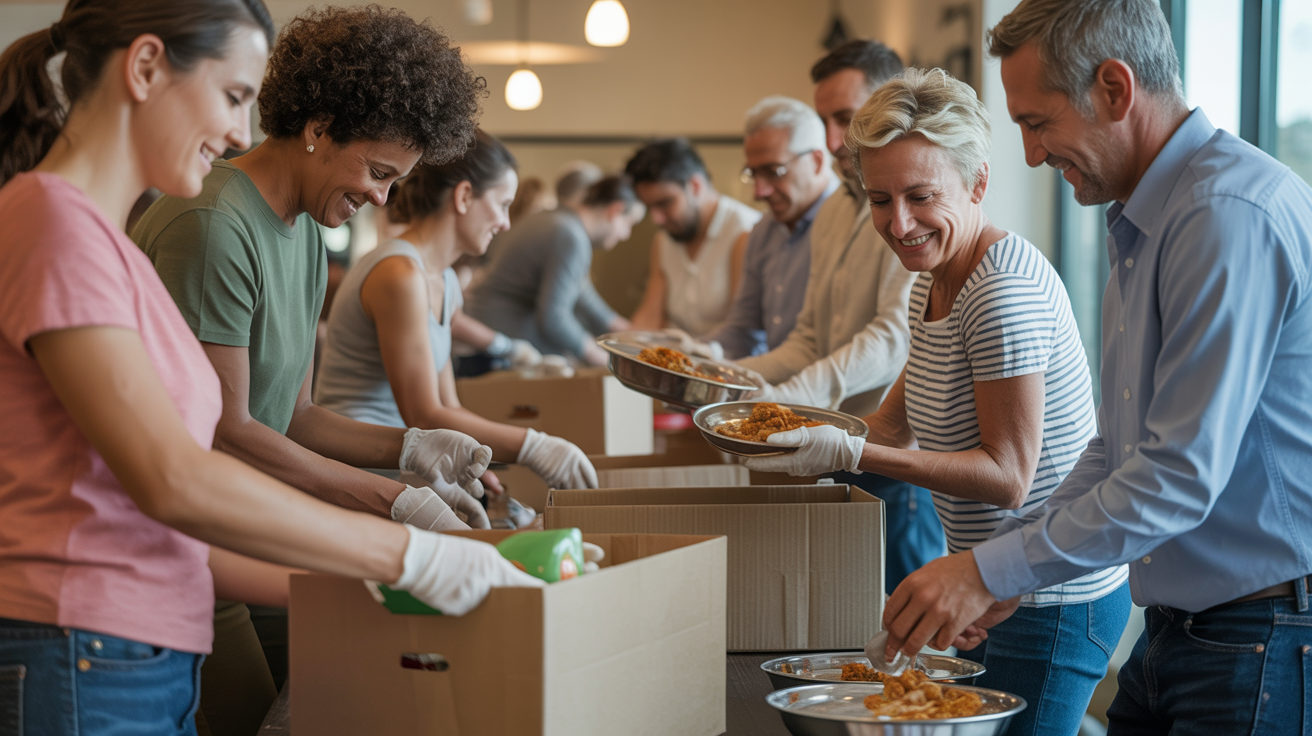 Community service and volunteer work