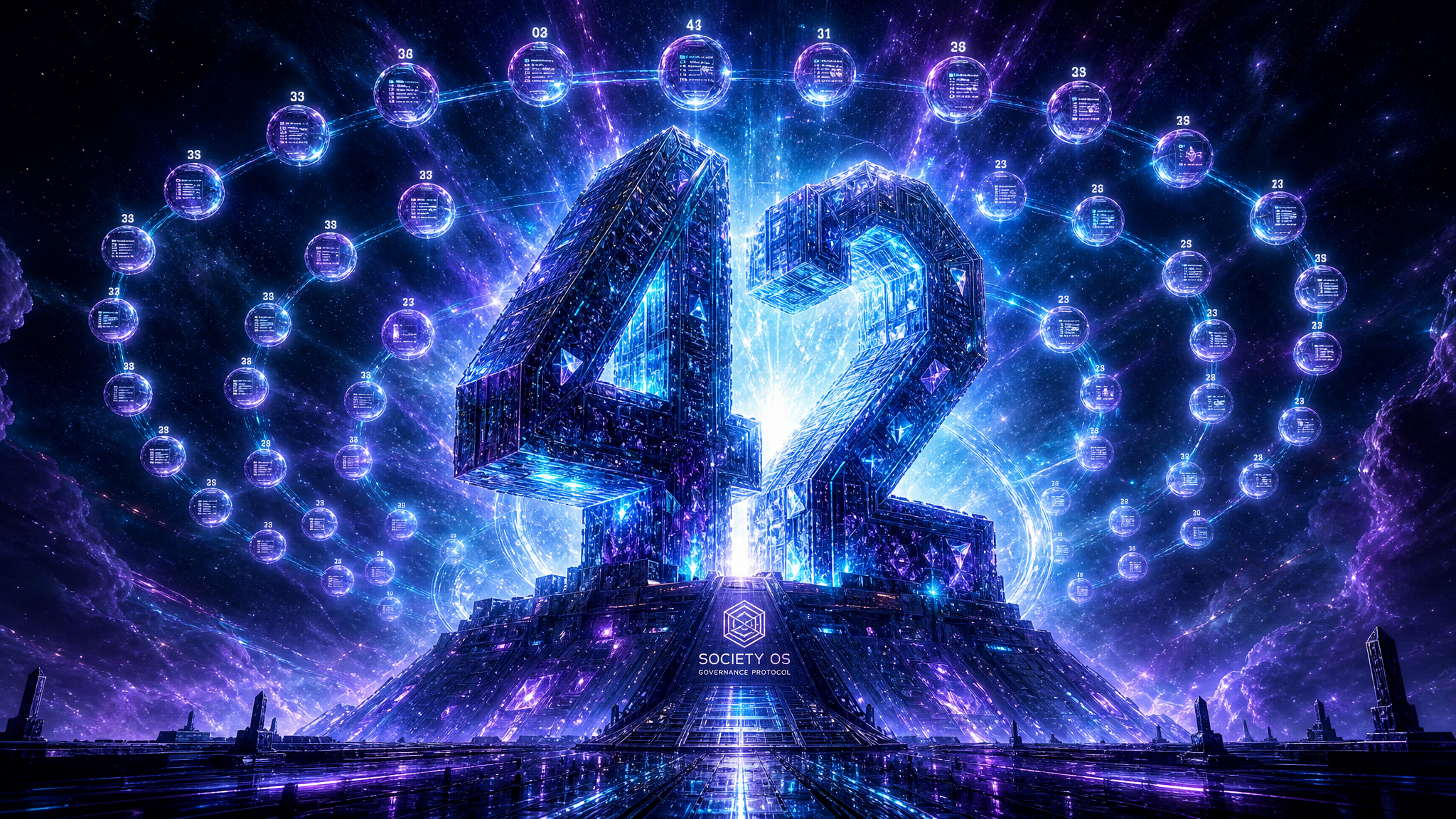 Society OS: The 42-Protocol Stack That Governs the Sovereign Standard