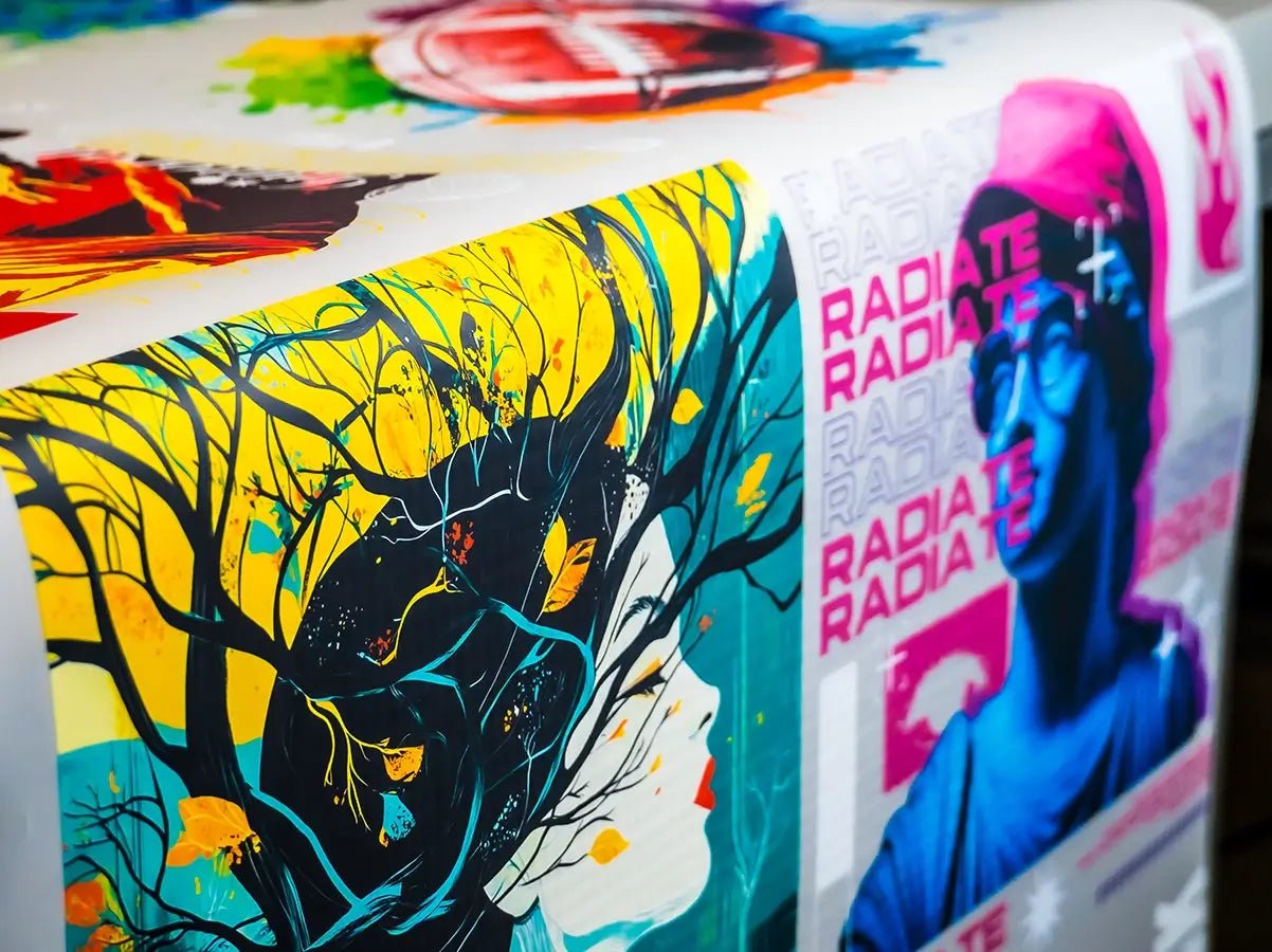 Diseños coloridos DTF