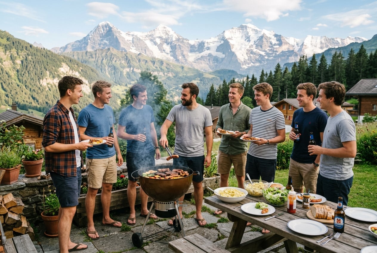 Gemeinsames Grillen und BBQ