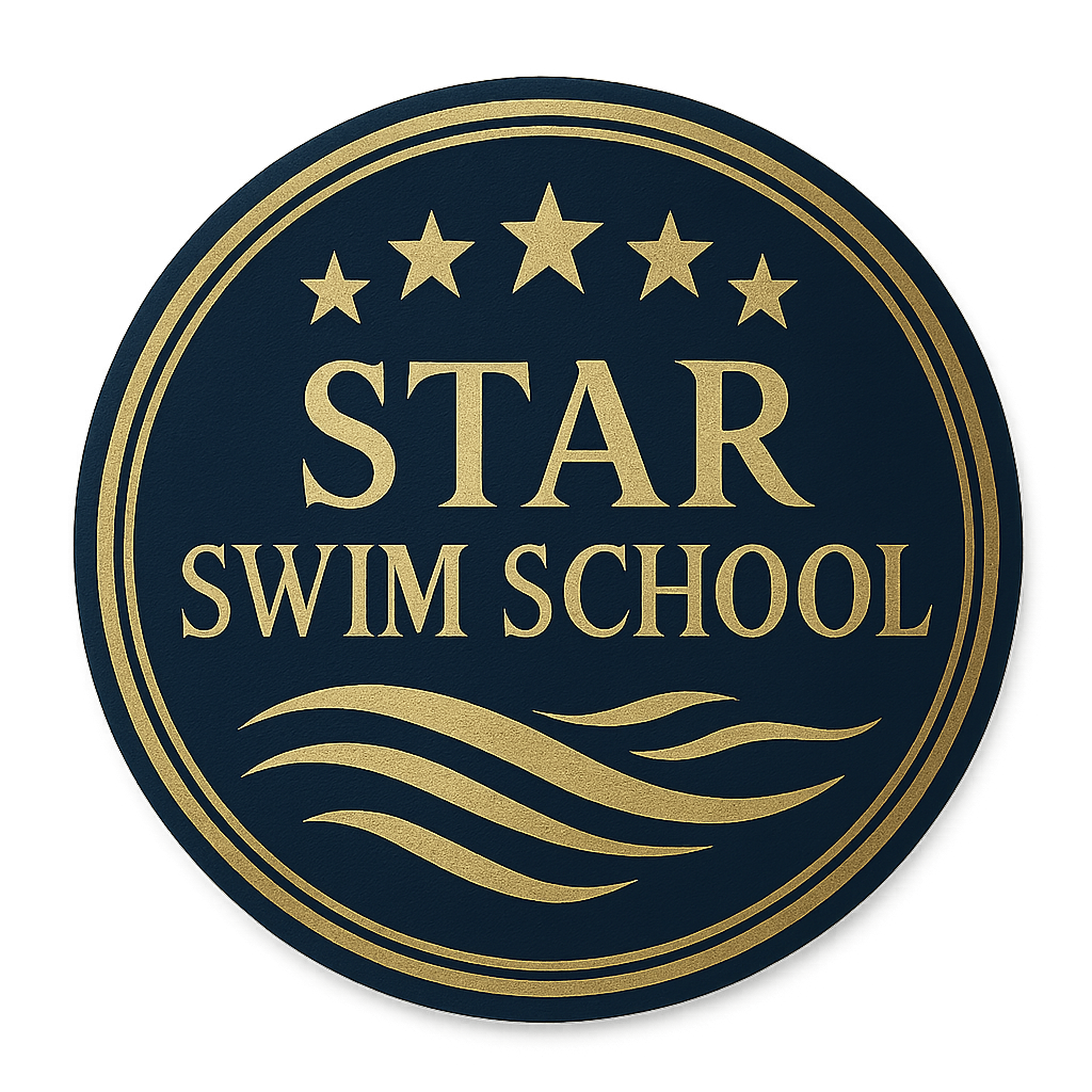 Star Swim School Award Badge