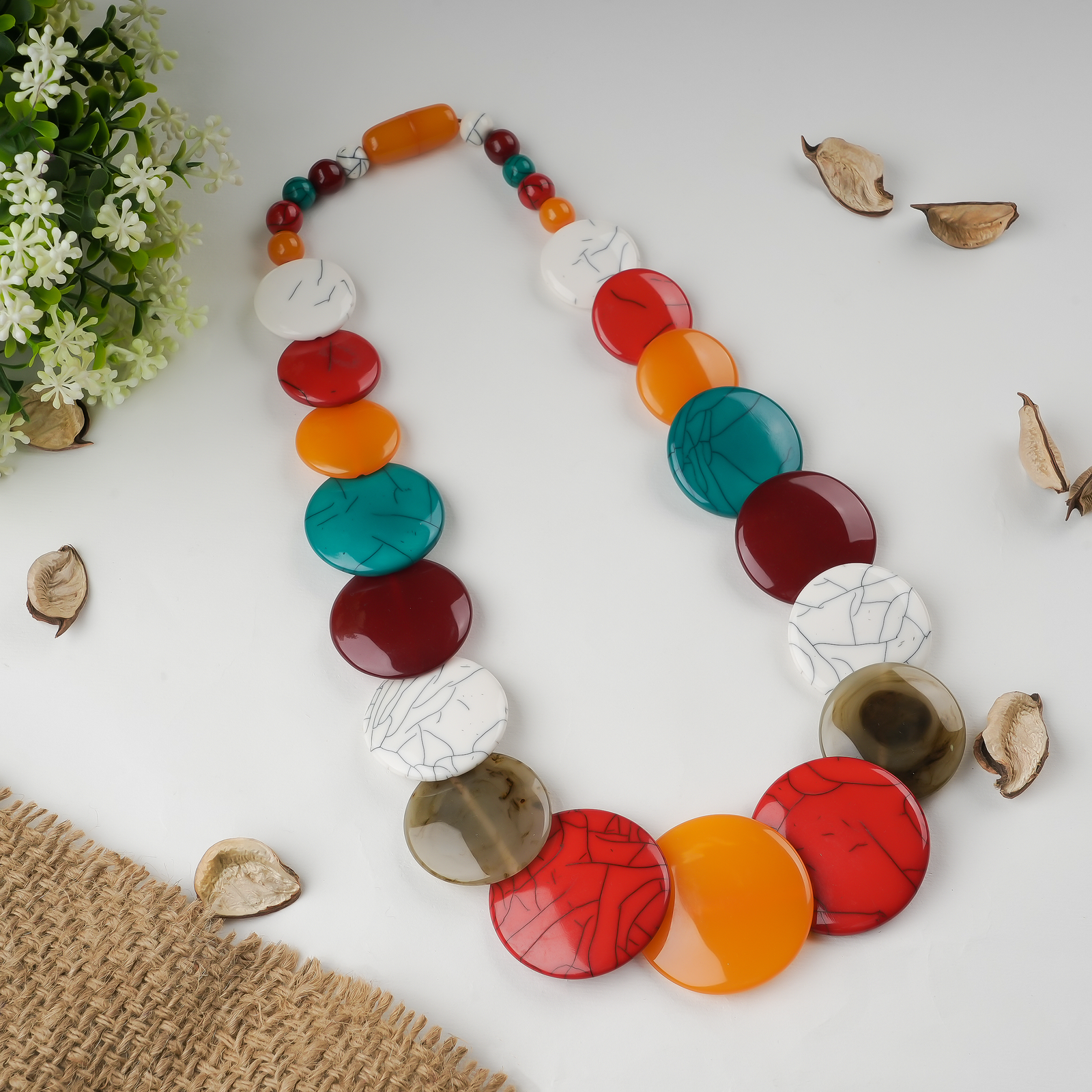 Bohemian Beaded Necklace