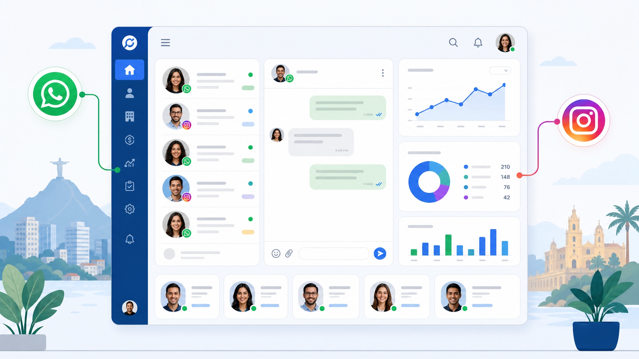 CRM para Instagram y WhatsApp: La Guía Definitiva para Agencias y Equipos de Ventas 2026