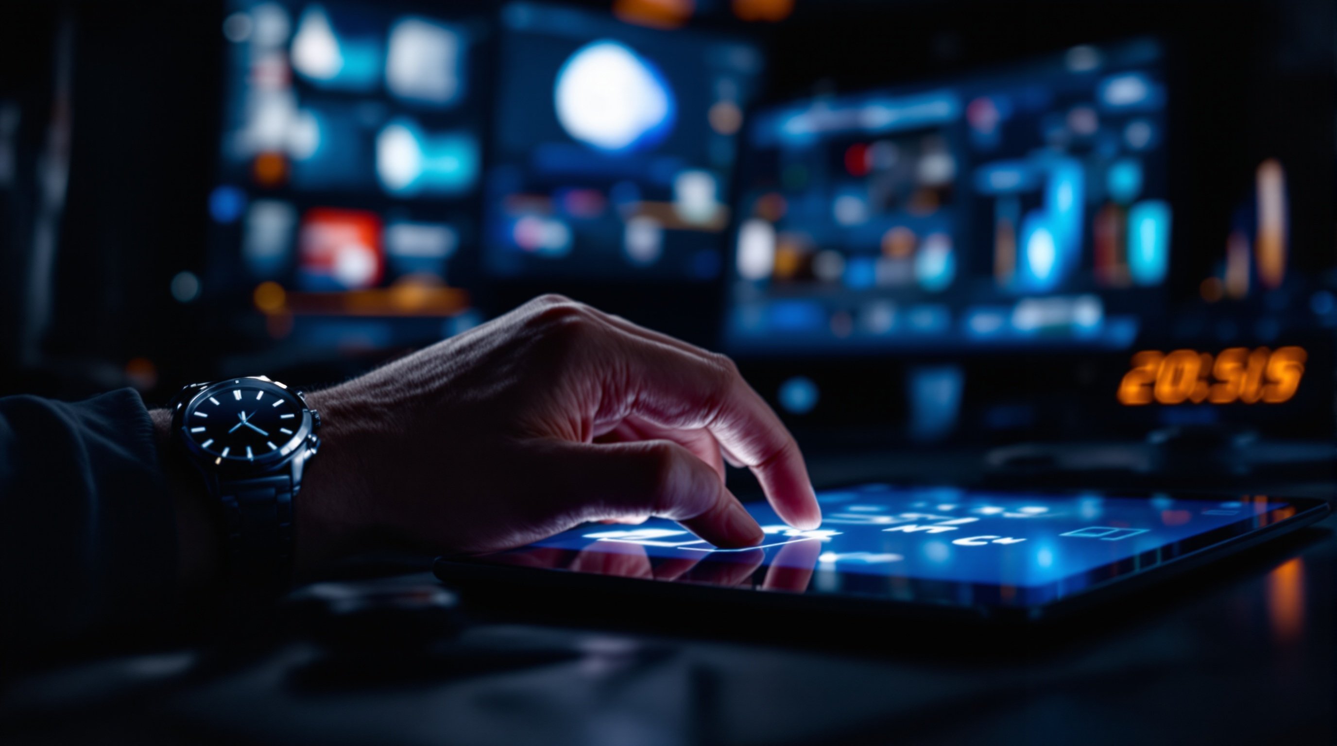 Creative director at work