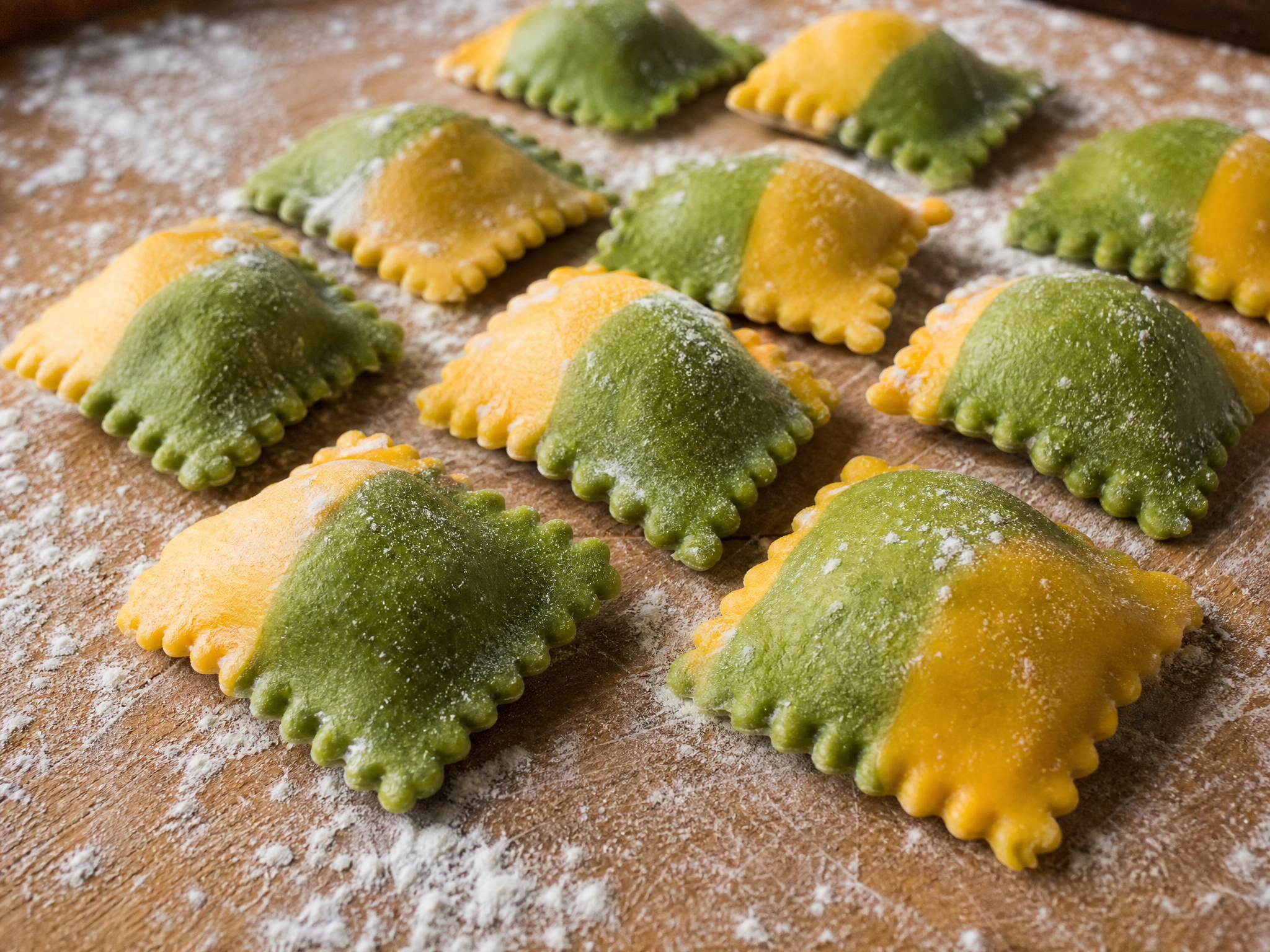 Raviolini de Ricota y Parmesano