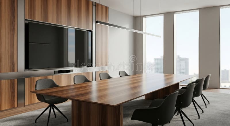 Modern conference room at Scogan Consulting