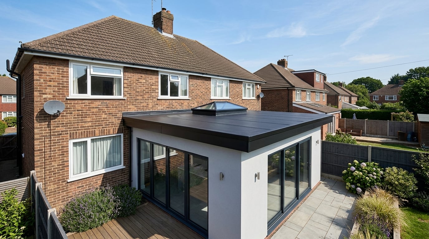 Flat Roofing service by Thames Valley Roofing