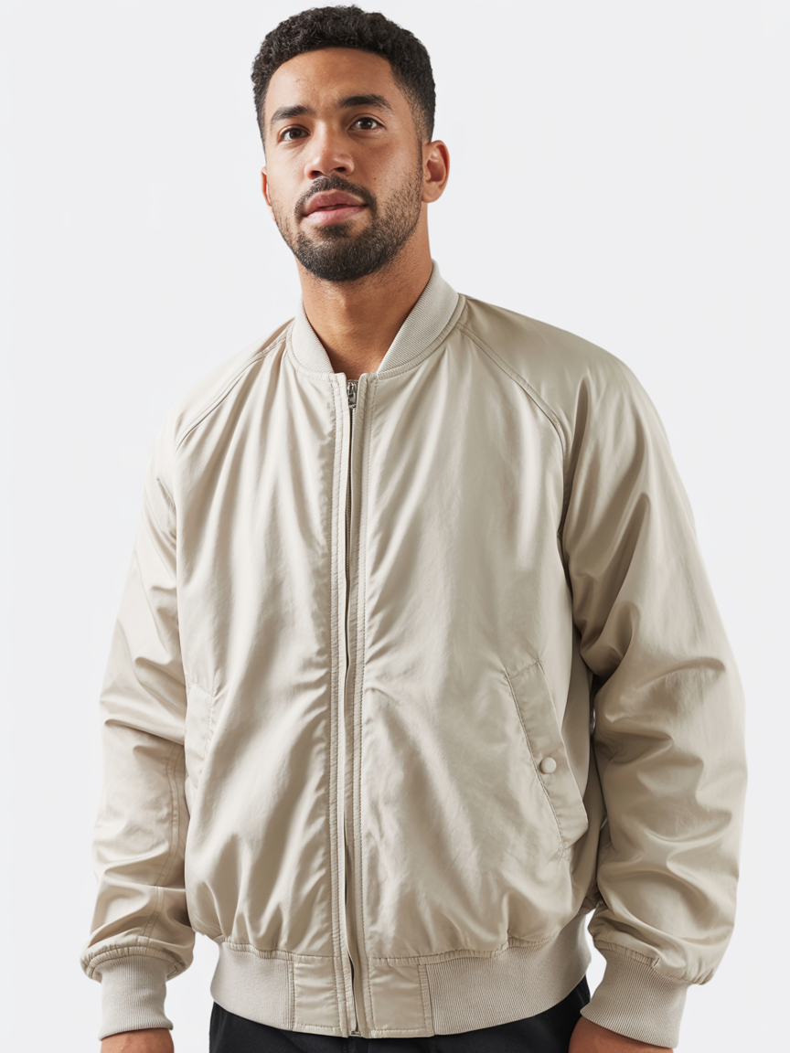 Bomber Jacket Bege