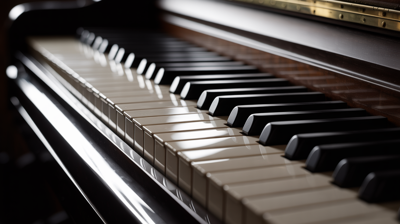 Steeno Studios - Piano keys background