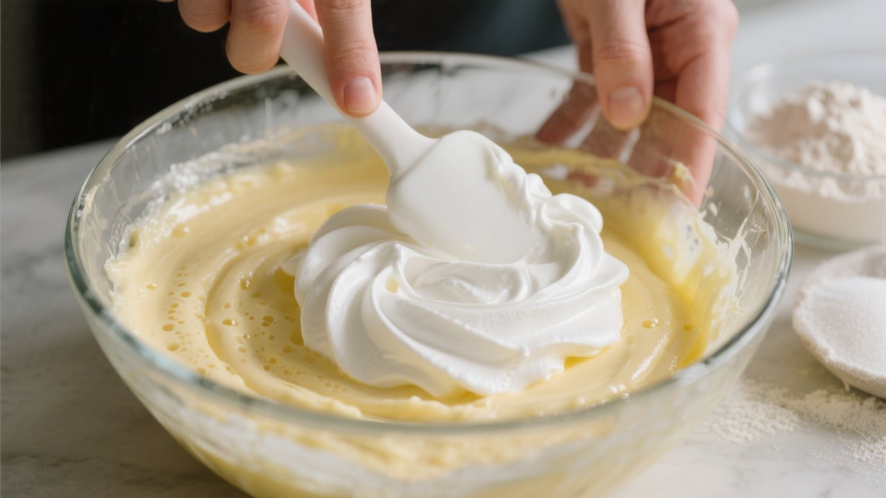 Recette du Gâteau de Savoie 3 Gâteau de Savoie traditionnel moelleux et aérien saupoudré de sucre glace