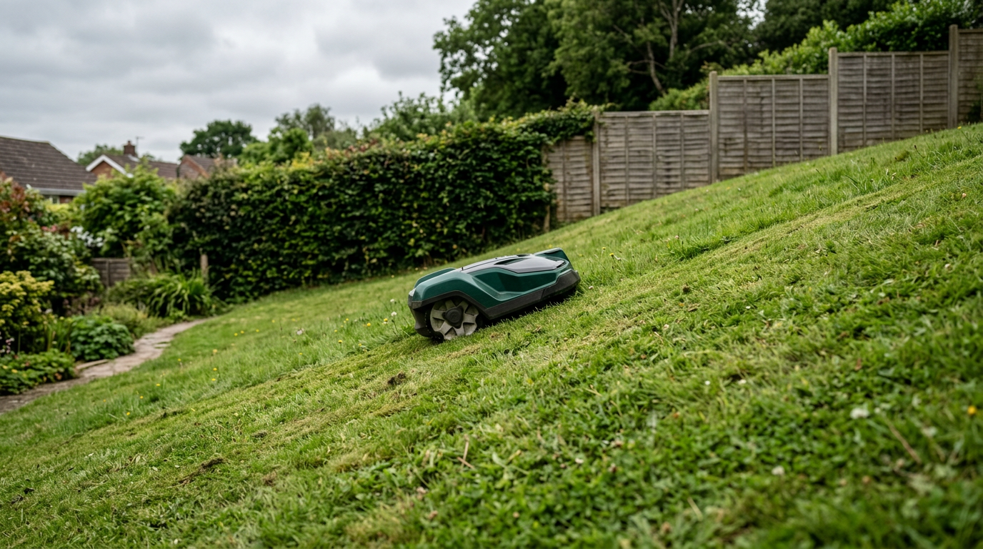Do Robot Lawn Mowers Work on Slopes and Uneven Lawns?