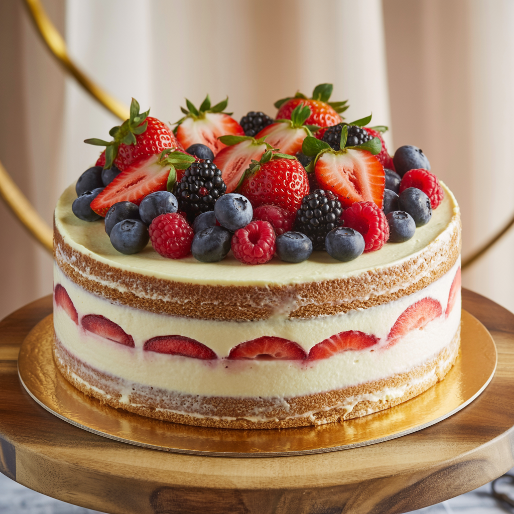 Naked Cake com Frutas