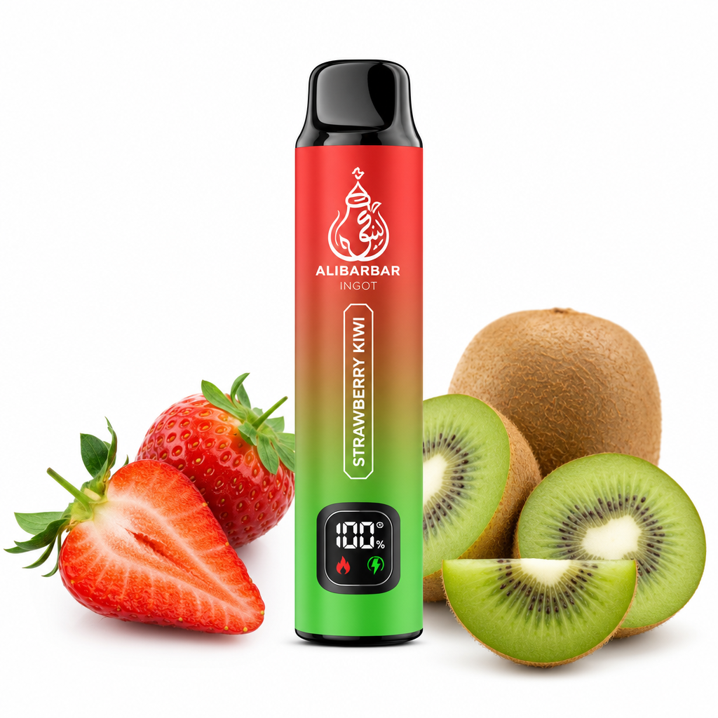 Alibarbar Rich 8000 8000 Puffs Disposable Vape – Strawberry Kiwi