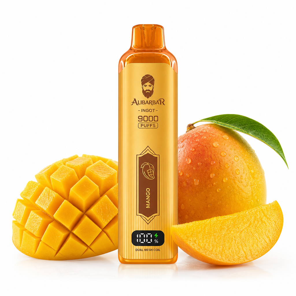 Alibarbar Rich 8000 8000 Puffs Disposable Vape – Mango Magic