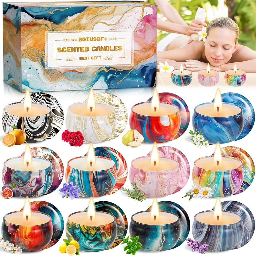 Conjunto de Velas Aromaticas