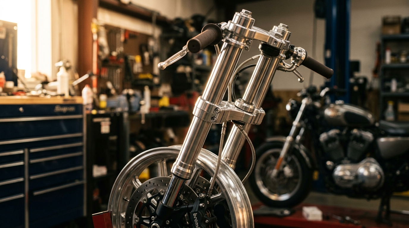 Cómo la geometría de tu moto cambia en movimiento: frenada, aceleración y el ajuste de barras que lo transforma todo
