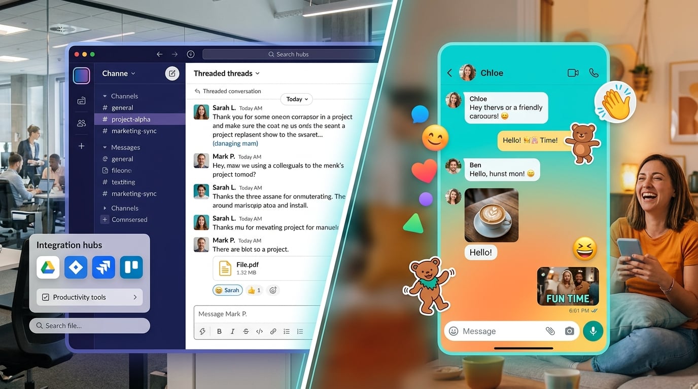 Slack vs PigeonChat 2026: Workplace Collaboration Meets Personal Messaging