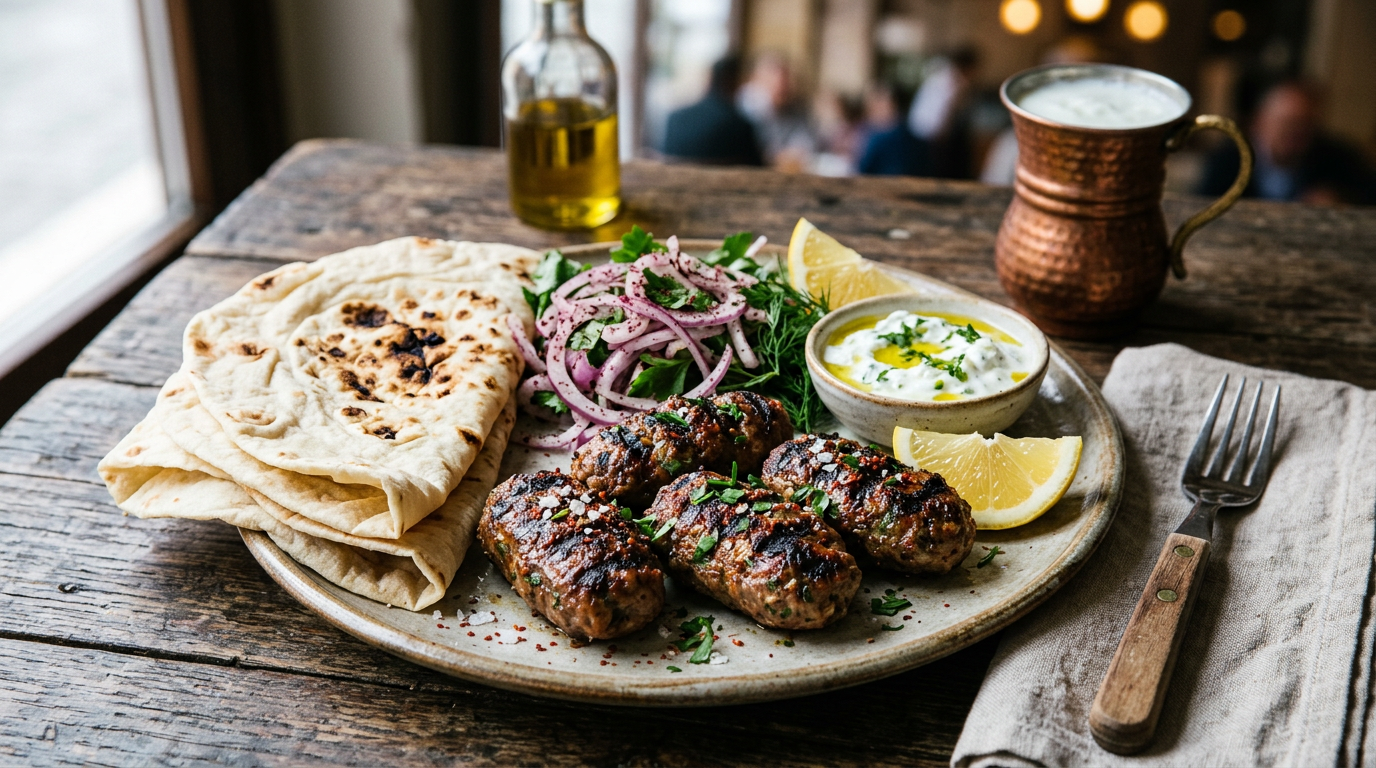 Turkish Lamb Köfte