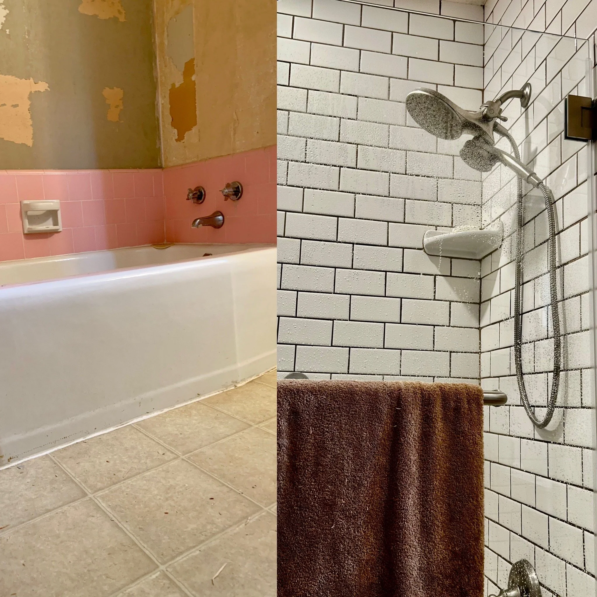 Kitchen transformation before and after