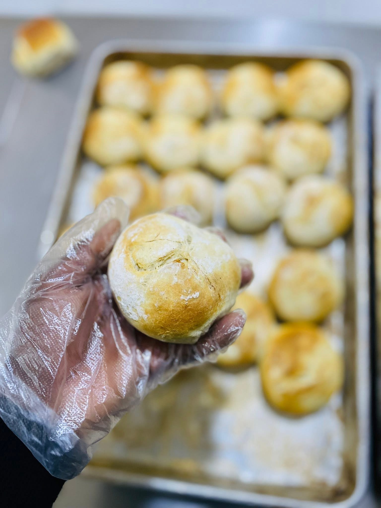 Pão redondo