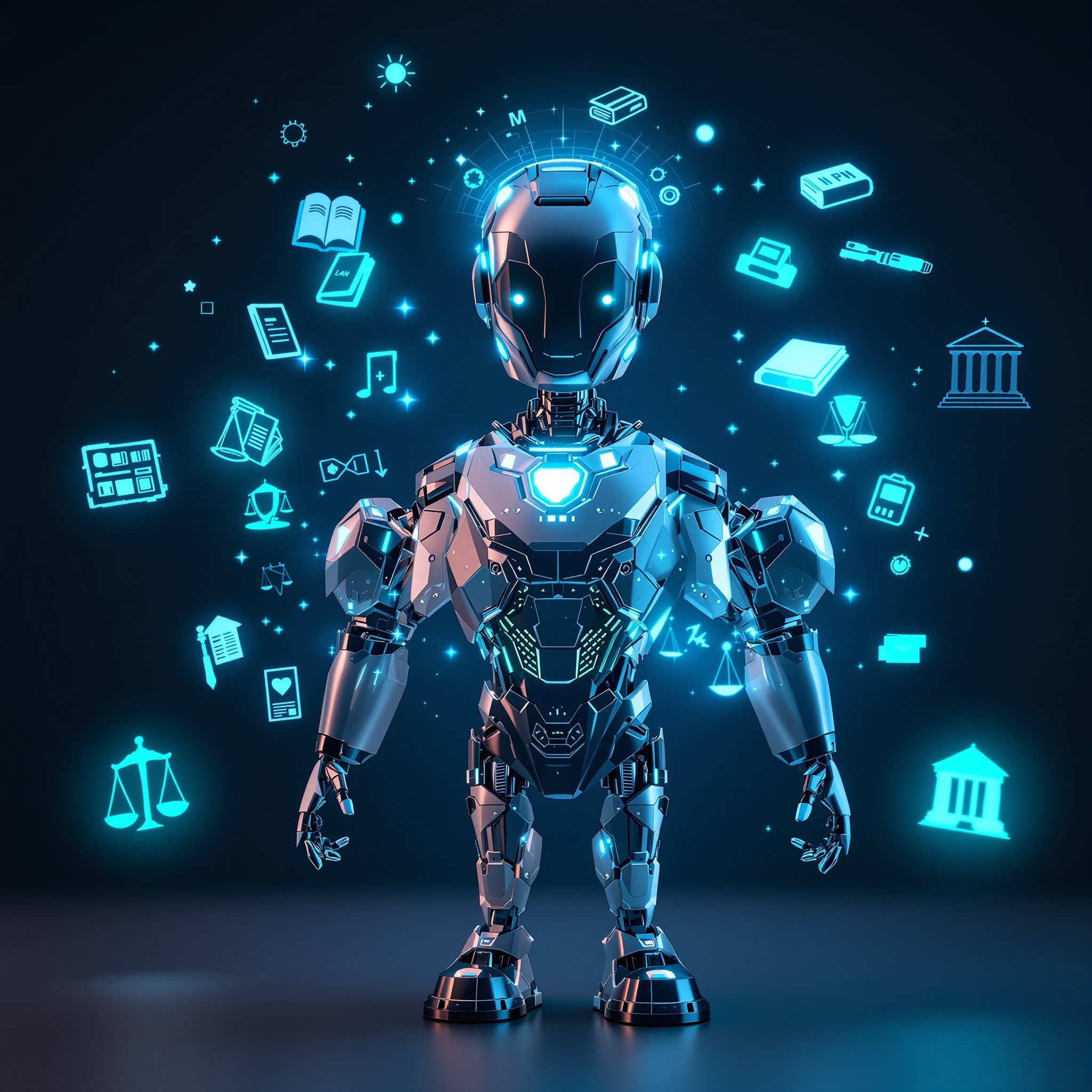 Robot 3D - Asesor Legal